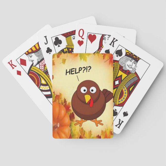 Jeu De Cartes Jeu de Thanksgiving Card Deck (dos)