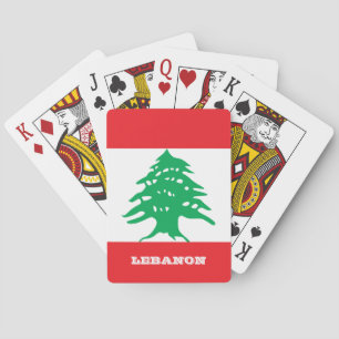 Jeu De Cartes Jeu du drapeau libanais, Liban Jouer des cartes