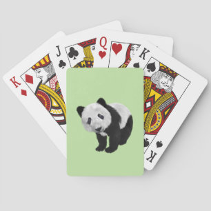 Jeu De Cartes Jeune panda vert