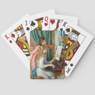 Jeu De Cartes Jeunes filles au piano par Pierre-Auguste Renoir