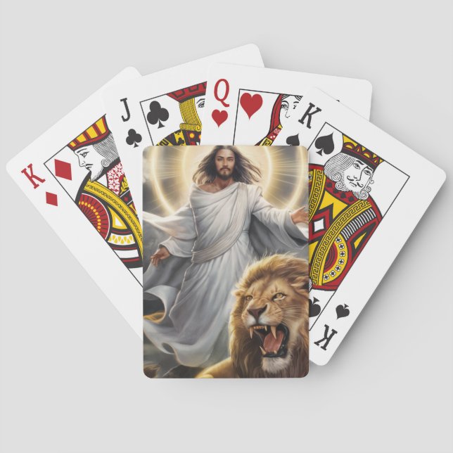Jeu De Cartes Jeux de carte Jesus Séries 1 05 (dos)