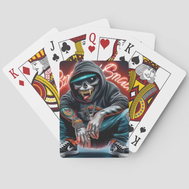 Jeu De Cartes Jeux de carte Rap Série 1 (dos)