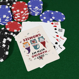 Jeu De Cartes Jeux de famille de Noël Hanging with My Gnomies