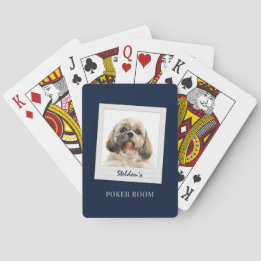 Jeu De Cartes Jeux de salle d'anniversaire de chien personnalisé