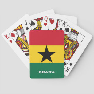 Jeu De Cartes Jeux Drapeaux Ghanéens, Ghana Jouer aux cartes