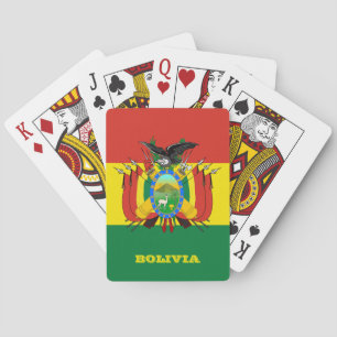 Jeu De Cartes Jeux du drapeau bolivien, Bolivie Jouer des cartes