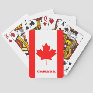 Jeu De Cartes Jeux du drapeau canadien, Canada Jouer des cartes