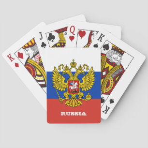 Jeu De Cartes Jeux du drapeau russe, Russie Jouer des cartes