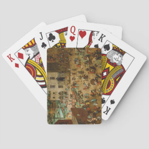 Jeu De Cartes Jeux pour enfants (Pieter Bruegel l'Ancien)