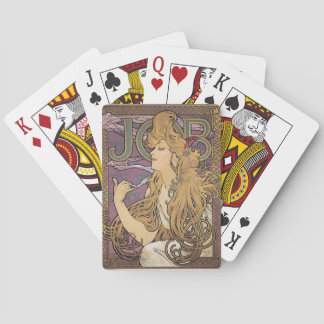 Jeu De Cartes Job (1896) par Alphonse Mucha
