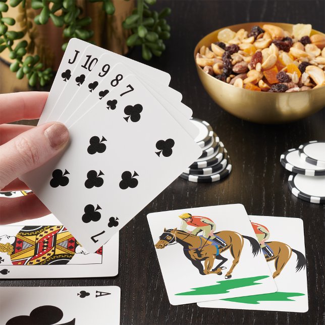 Jeu De Cartes Jockey de course de chevaux au galop (Créateur téléchargé)
