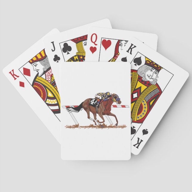 Jeu De Cartes Jockey Sur Hippocampe (dos)