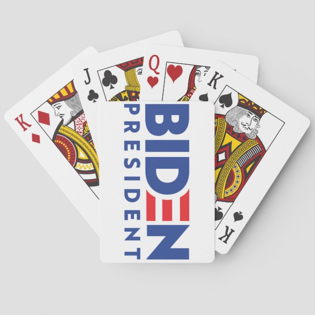 Jeu De Cartes Joe Biden 2020 Biden pour le président (dos)