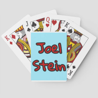 Jeu De Cartes Joel Stein Jouant Aux Cartes