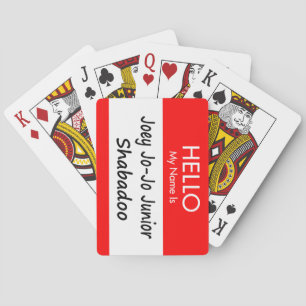 Jeu De Cartes "Joey Jo-Jo Junior Shabadoo" Jouer Des Cartes