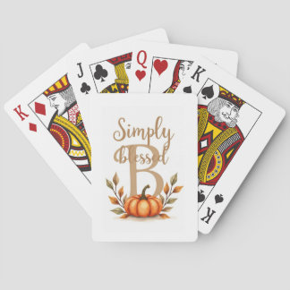 Jeu De Cartes Jogo de Baralho Ação de Graças