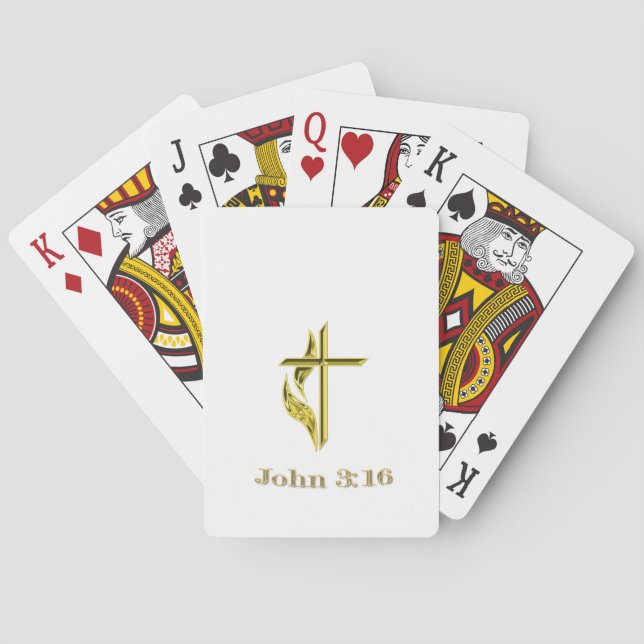 Jeu De Cartes John 3:16 (dos)