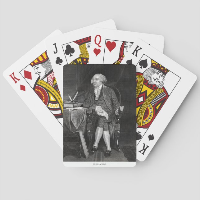 Jeu De Cartes John Adams (dos)