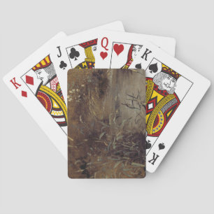 Jeu De Cartes John Constable Joncs au bord d'un étang, v. 1821
