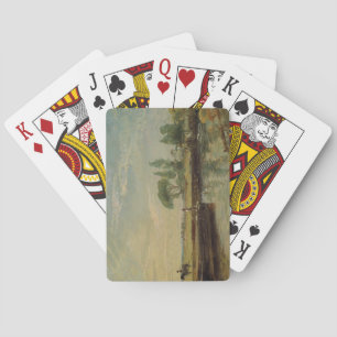 Jeu De Cartes John Constable Une nacelle sous l'écluse de Flat