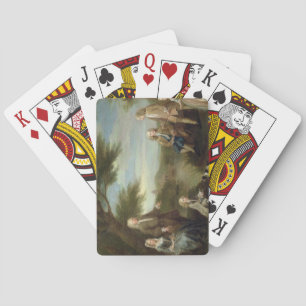 Jeu De Cartes John et Elizabeth Jeffreys et leurs enfants, 17 an