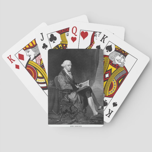 Jeu De Cartes John Hancock (dos)