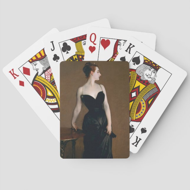 Jeu De Cartes John Singer Sargent Madame X Classic Portrait (dos)