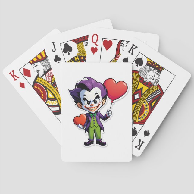 Jeu De Cartes Joker amoureux (dos)
