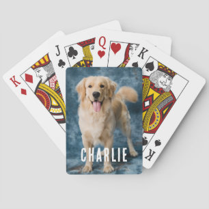 Jeu De Cartes Joli animal familier Labrador Retriever personnali