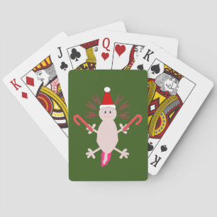 Jeu De Cartes Joli Axolotl de Noël