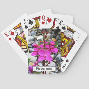 Jeu De Cartes Joli Fleur sauvage rose Flamme d'algues au Canada
