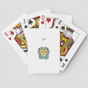 Jeu De Cartes Joli Leo, zodiaque, impression signe du zodiaque