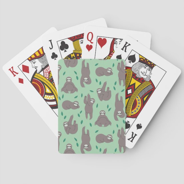Jeu De Cartes Joli Motif de fentes (dos)