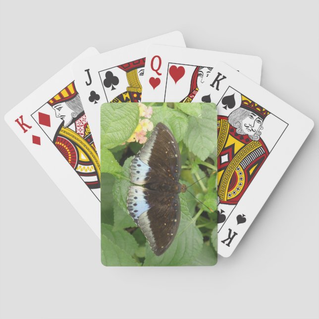 Jeu De Cartes Joli Papillon Tropical Jouer Cartes (dos)