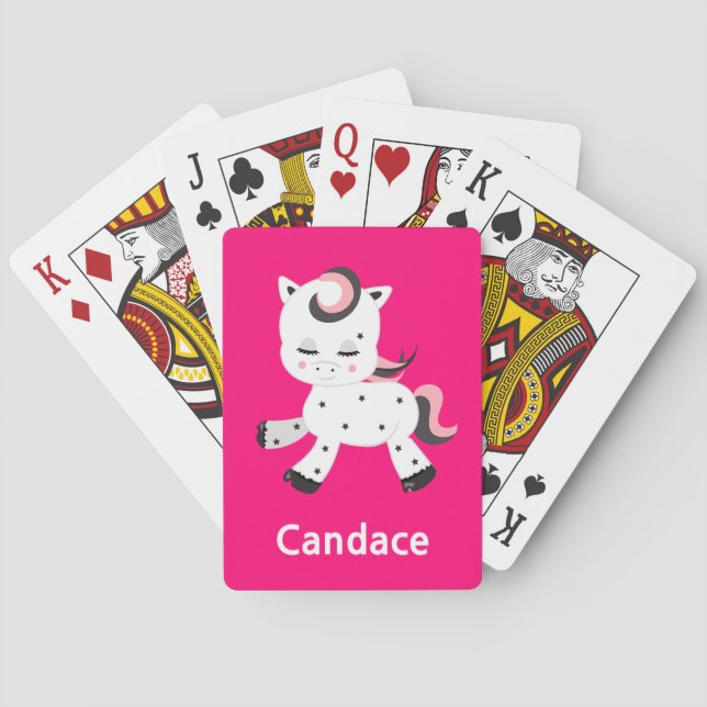 Jeu De Cartes Joli poney (dos)