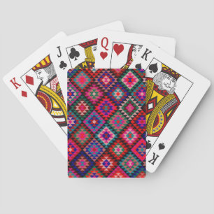 Jeu De Cartes Joli pont Motif Kilim Cartes