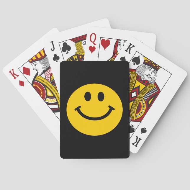 Jeu De Cartes Joli Visage Jaune (dos)