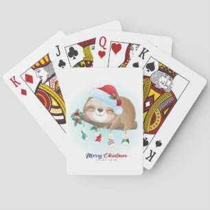 Jeu De Cartes Jolie fleur de Noël