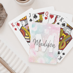 Jeu De Cartes Jolie Parties scintillant rose Fille Glamour
