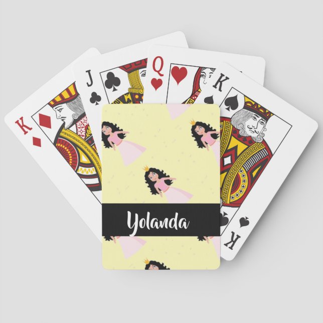Jeu De Cartes Jolie petite princesse (dos)