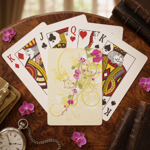 Jeu De Cartes Jolies Fleurs
