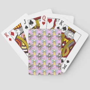 Jeu De Cartes Jolis motifs de fées et d'étoiles et de lunes