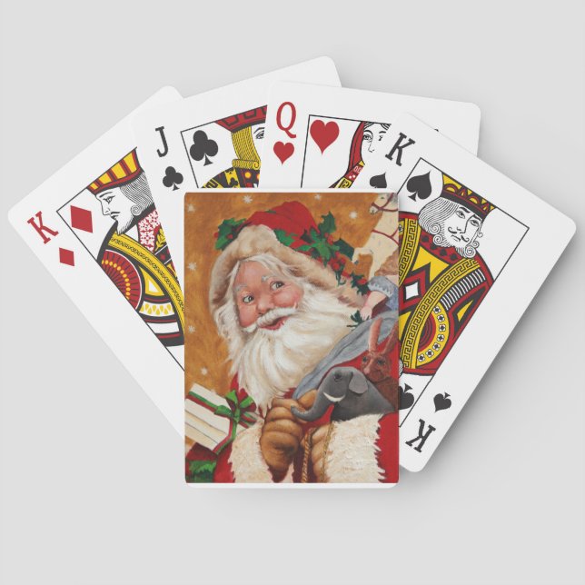 Jeu De Cartes Jolly Père Noël Jouer aux cartes (dos)