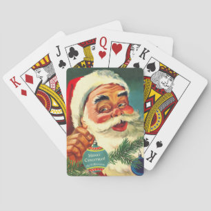 Jeu De Cartes Jolly Santa Claus Personnalisé