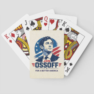 Jeu De Cartes Jon Ossoff   Pour une meilleure Amérique   Politiq