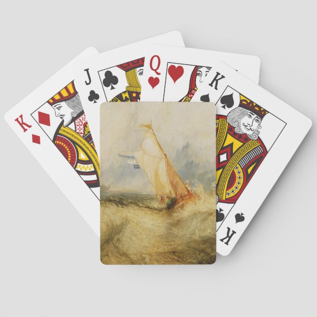 Jeu De Cartes Joseph William Turner | van Tromp Going (dos)