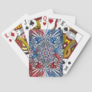 Jeu De Cartes Jouer aux cartes avec des couleurs françaises