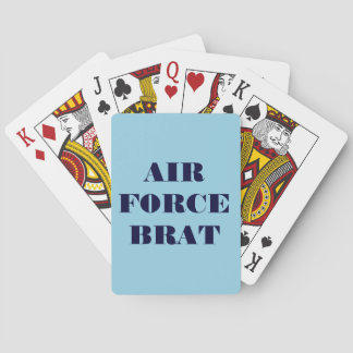 Jeu De Cartes Jouer aux cartes Brat de la Force aérienne