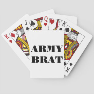 Jeu De Cartes Jouer aux cartes Brat de l'armée