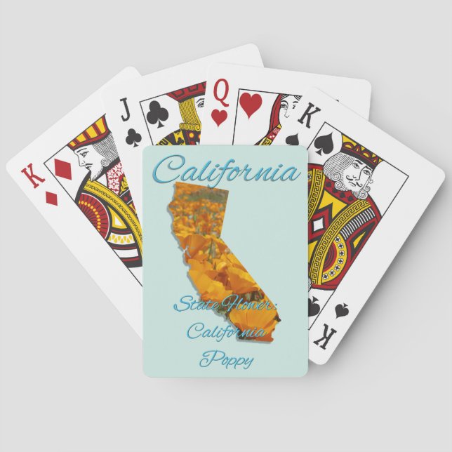 Jeu De Cartes Jouer aux cartes - CALIFORNIE (dos)